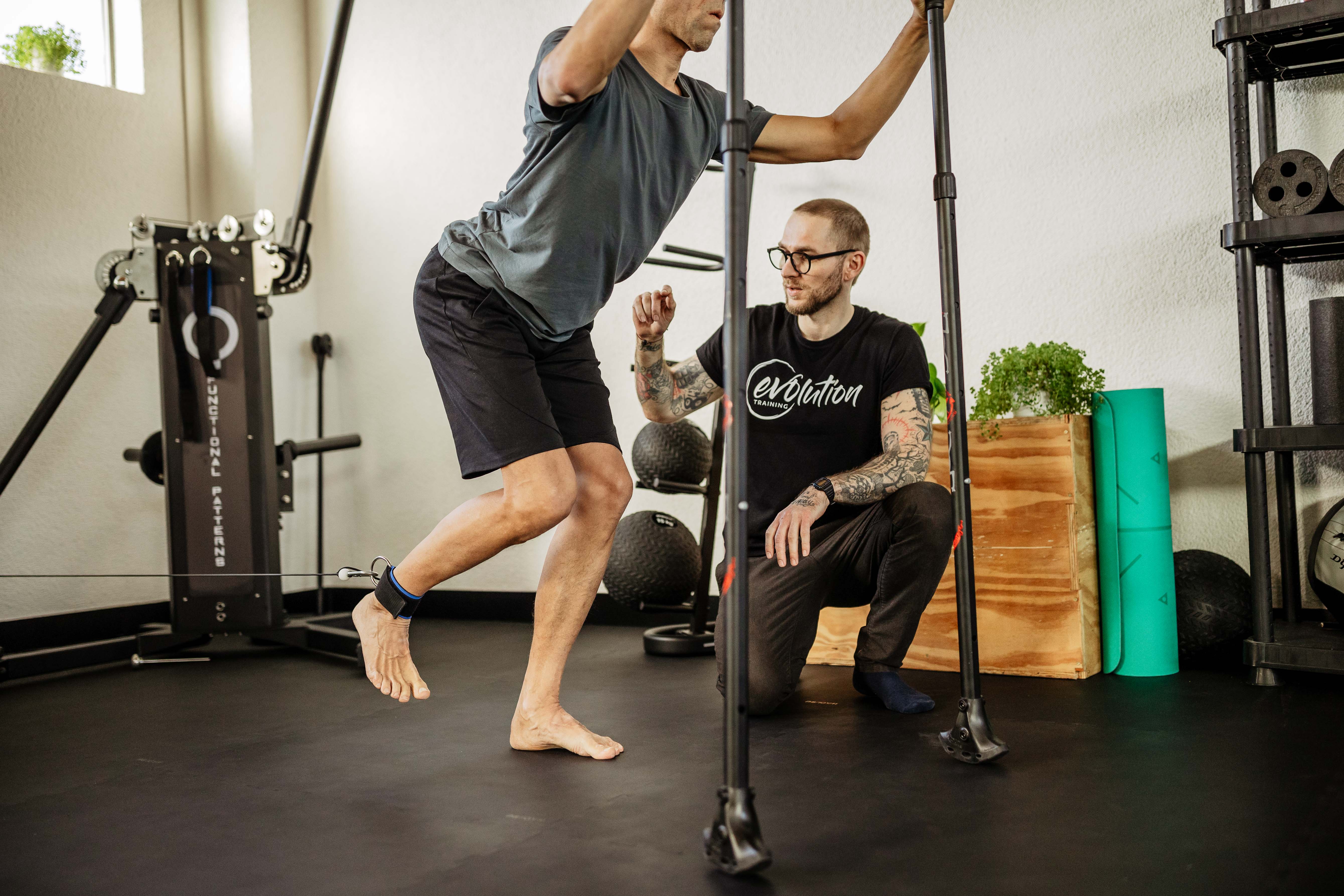 Persönliche Begleitung im 5-Wochen-Starterkurs bei Evolution Training Bamberg